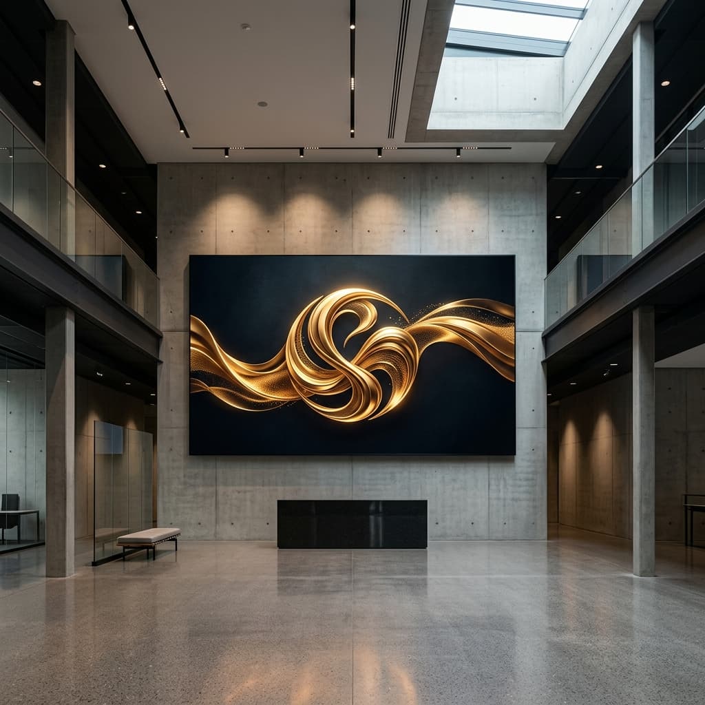 Premium high-end advertising and promotion studio without people